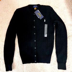 Polo Ralph Lauren Cable Knit Cotton Cardigan for Girls (New)